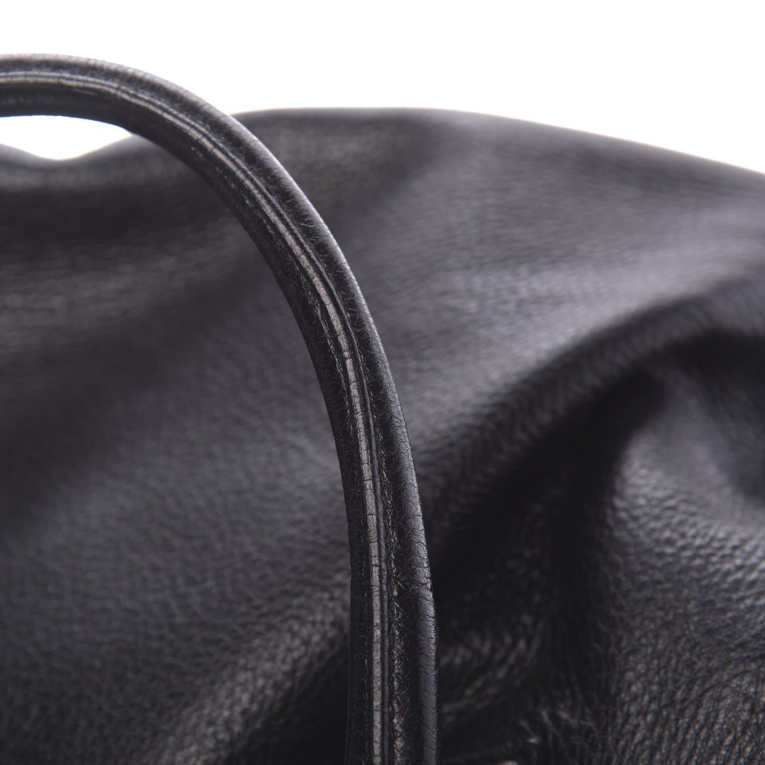 Prada Vitello Daino Tote Black 9 of 16
