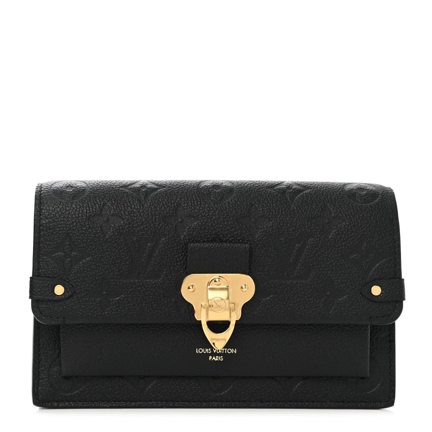 Louis Vuitton Empreinte Vavin Chain Wallet Black 1 of 7