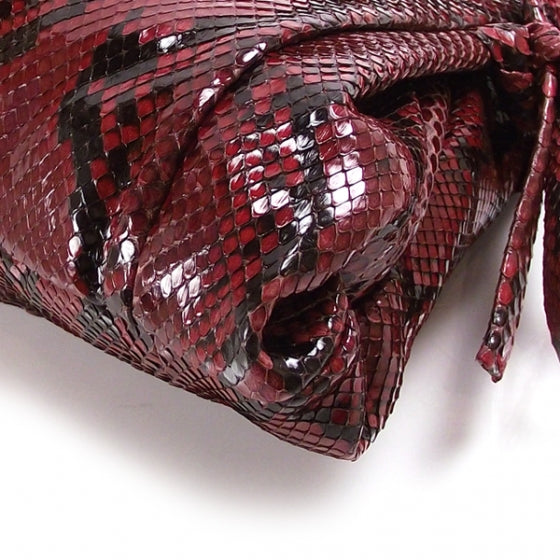 Python Hysteria Clutch Red