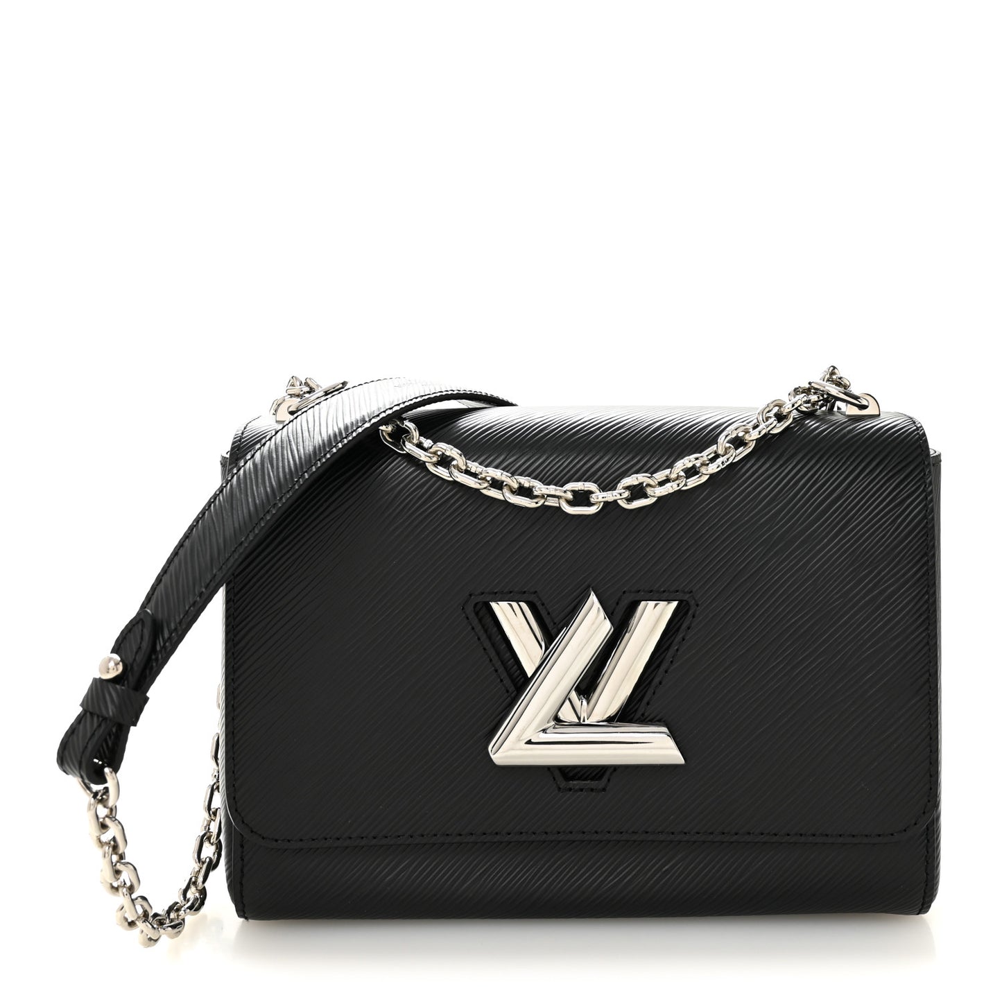 Epi Twist Shoulder Bag MM Black