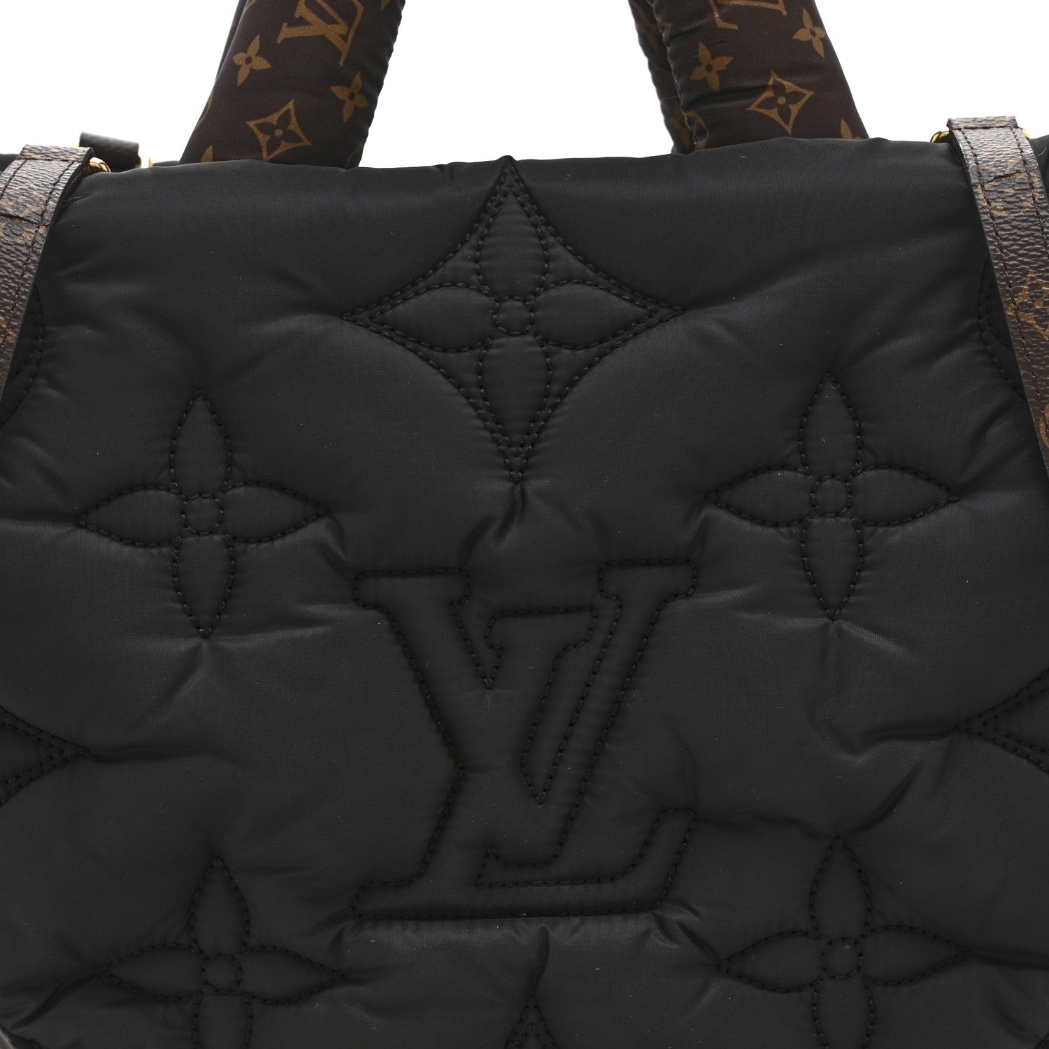 Louis Vuitton Econyl Monogram Pillow Giant Onthego MM Black 7 of 9