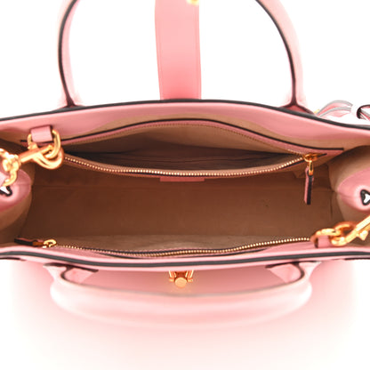 Gucci Boarded Plutone Calfskin Medium Jackie 1961 Tote Wild Rose 5 of 11