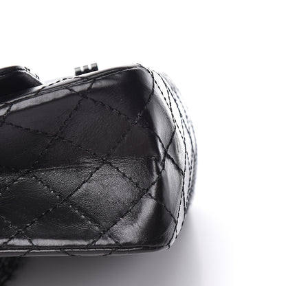 Chanel Aged Calfskin Quilted 2.55 Reissue 225 Flap So Black 11 of 12