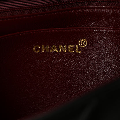 Chanel Lambskin Quilted Medium Single Flap Black 6 of 10