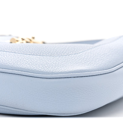 Gucci Grained Calfskin Web Medium Jackie 1961 Hobo Light Blue 10 of 10