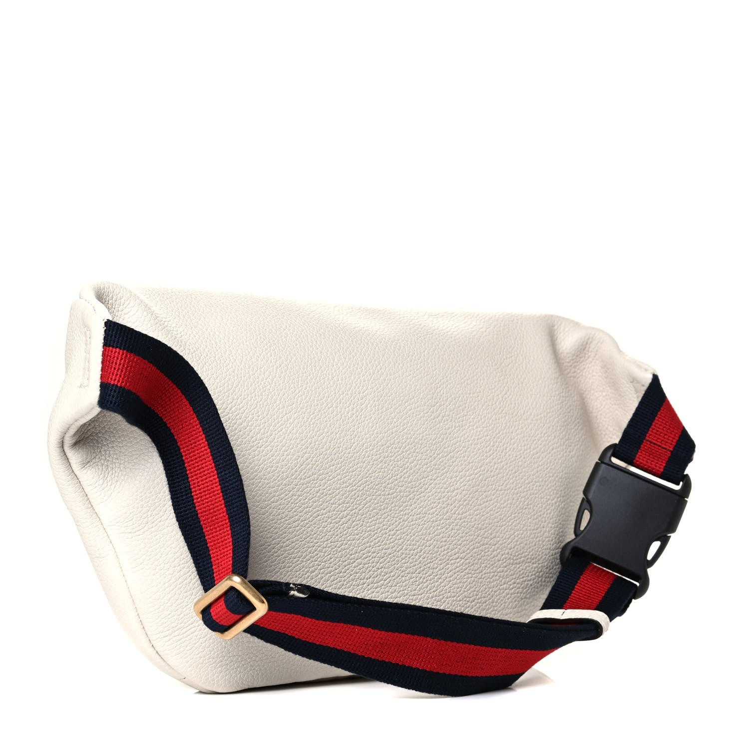 Gucci Grained Calfskin Logo Belt Bag White 2 of 4