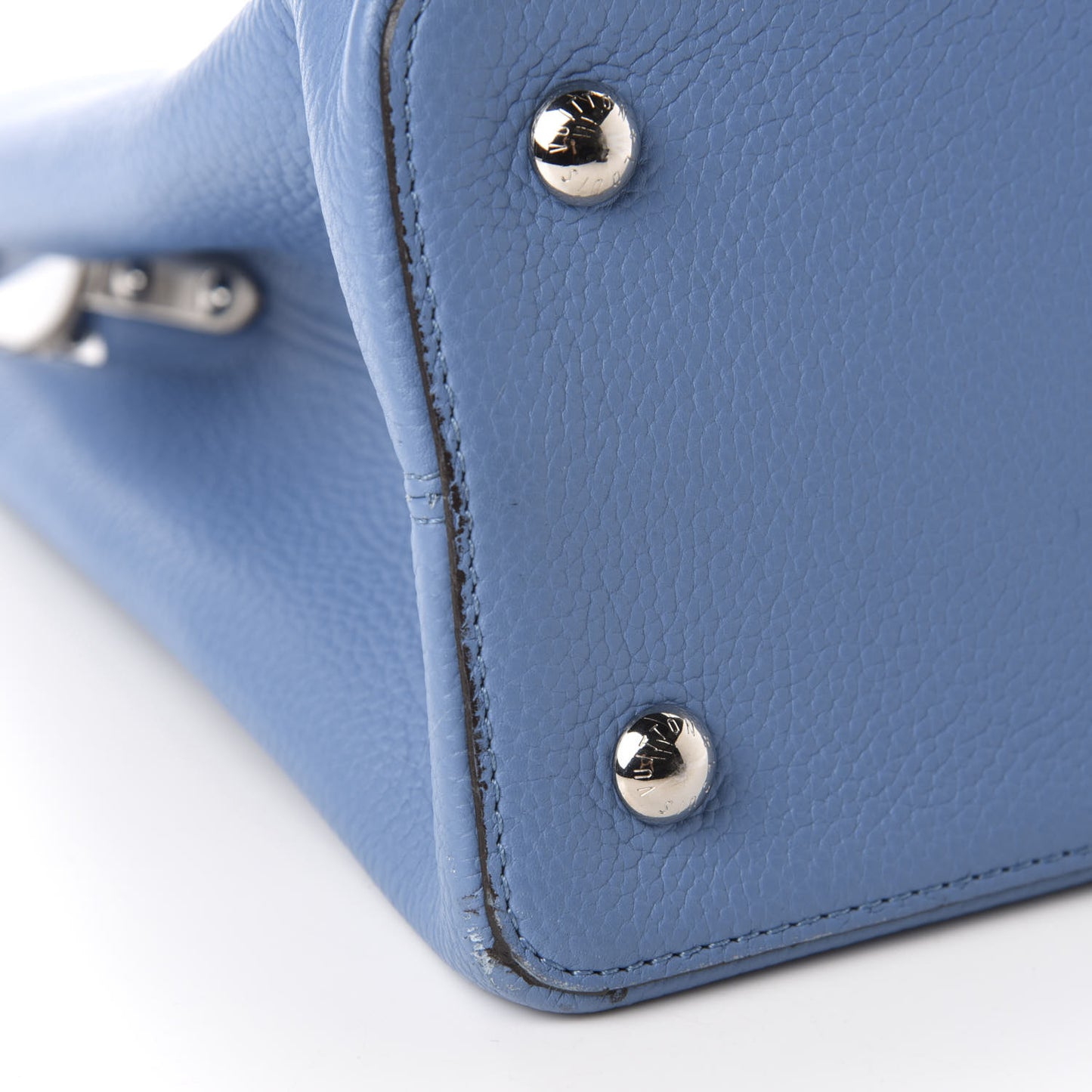 Taurillon Capucines MM Bleuet