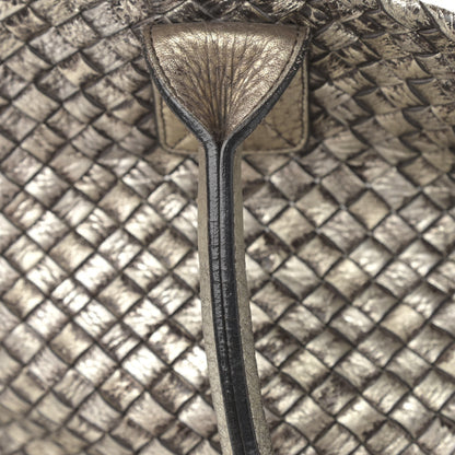 Bottega Veneta Intrecciato Medium Cabat Platino Ossidato 23 of 23
