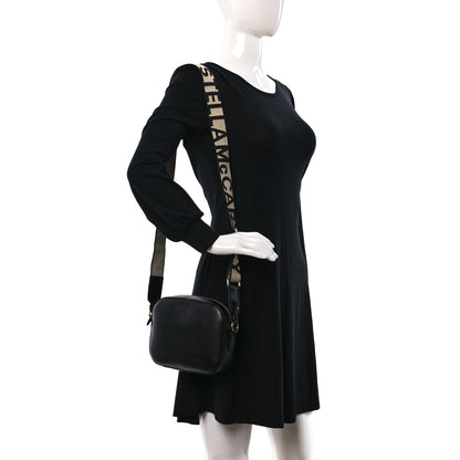 Stella McCartney Eco Alter Nappa Perforated Logo Mini Bag Black 2 of 8