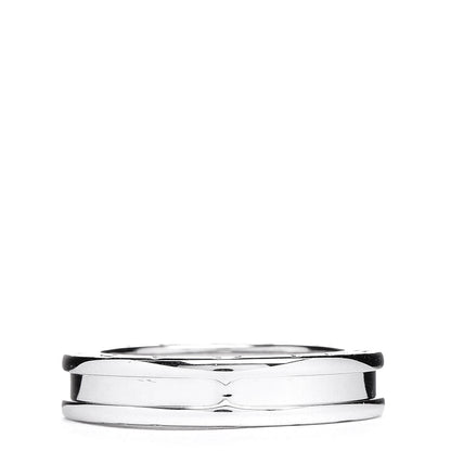 Bulgari 18K White Gold B.Zero1 Ring 57 8 1 of 5