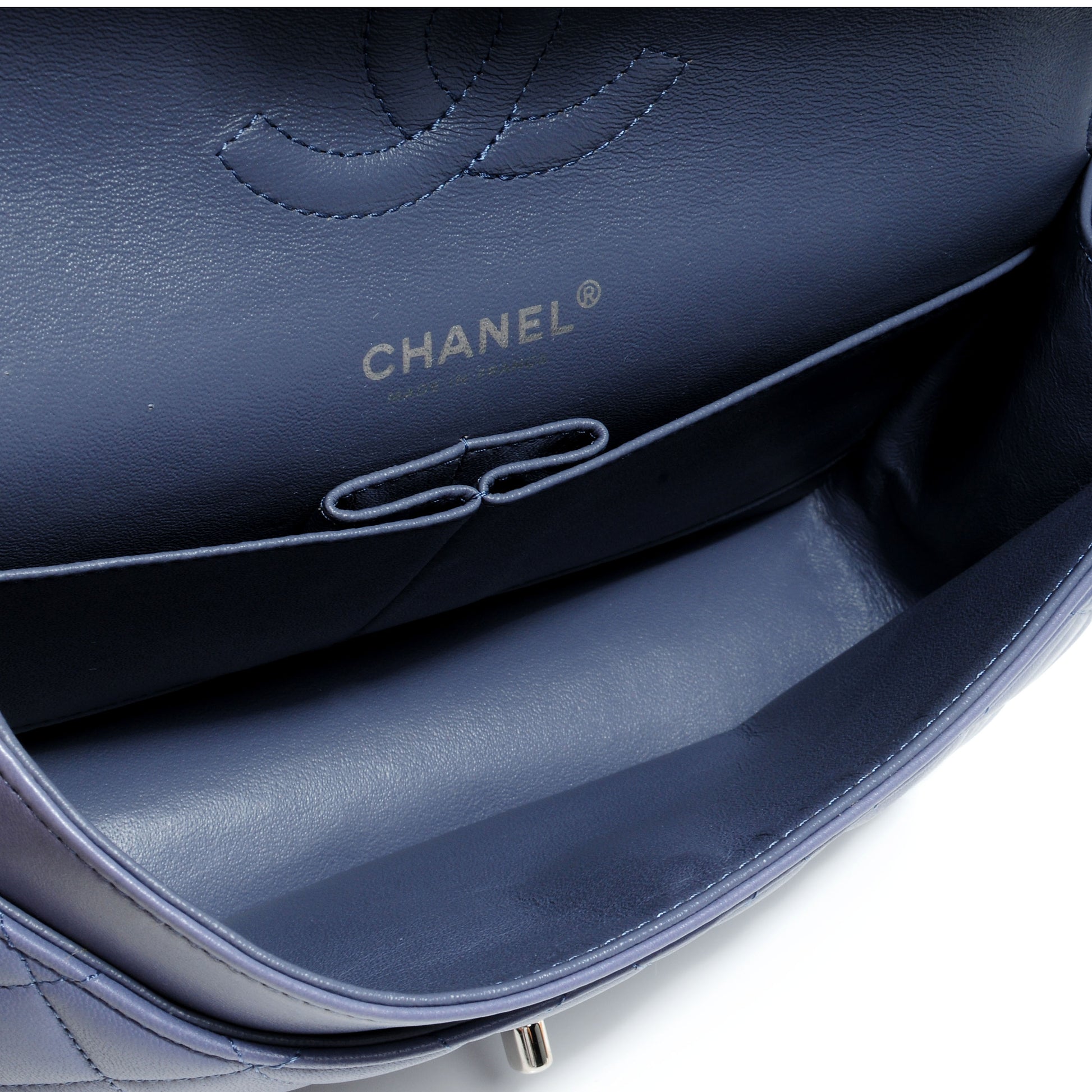 Chanel Lambskin Medium Double Flap Lavender 5 of 8