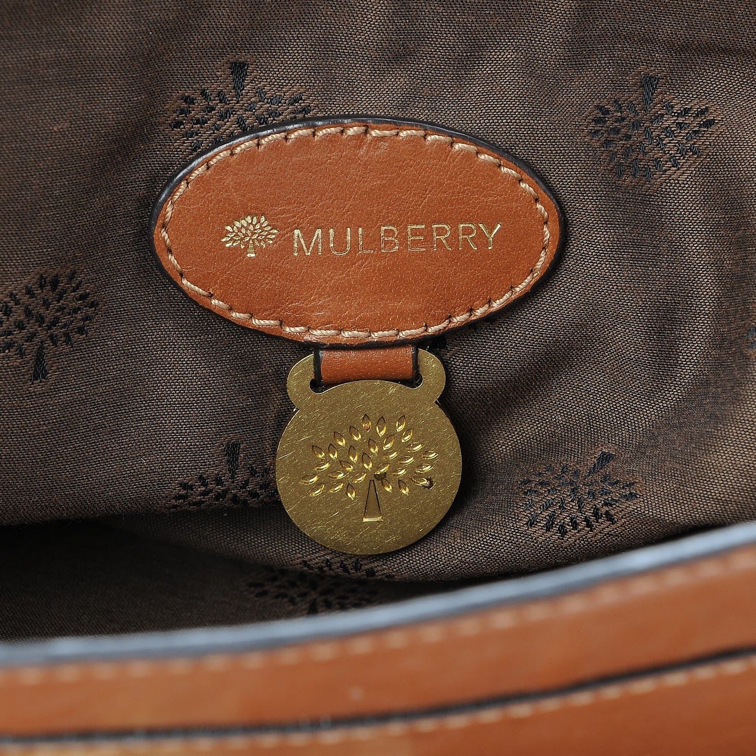 Mulberry Polished Buffalo Medium Alexa Oak 7 of 8