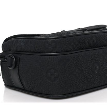 Louis Vuitton Taurillon Monogram S Lock Messenger Black 7 of 8