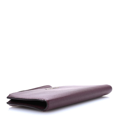 Givenchy Sugar Goatskin Pandora Double Zip Wallet Oxblood Red 4 of 10