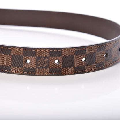 Louis Vuitton Mini Damier Ebene 25mm LV Initiales Belt 80 32 7 of 7