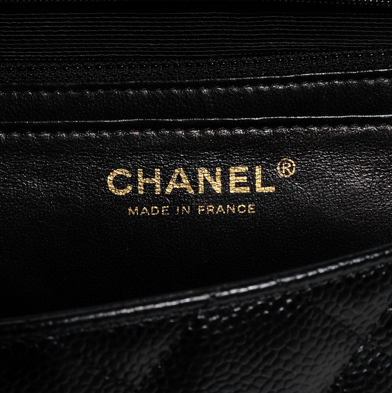 Chanel Caviar Jumbo Single Flap Black 6 of 8