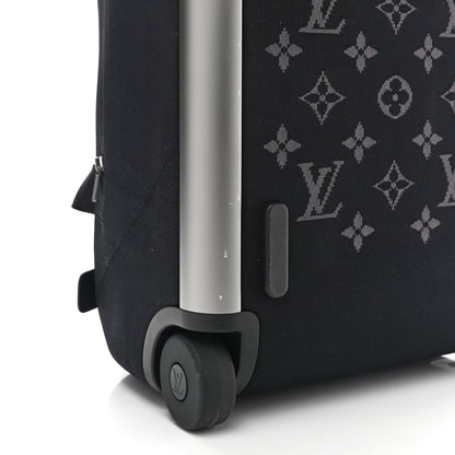 Louis Vuitton Knit Monogram Eclipse Horizon Soft Duffle 55 10 of 11