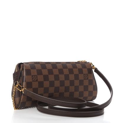 Louis Vuitton Damier Ebene Eva Clutch 3 of 10