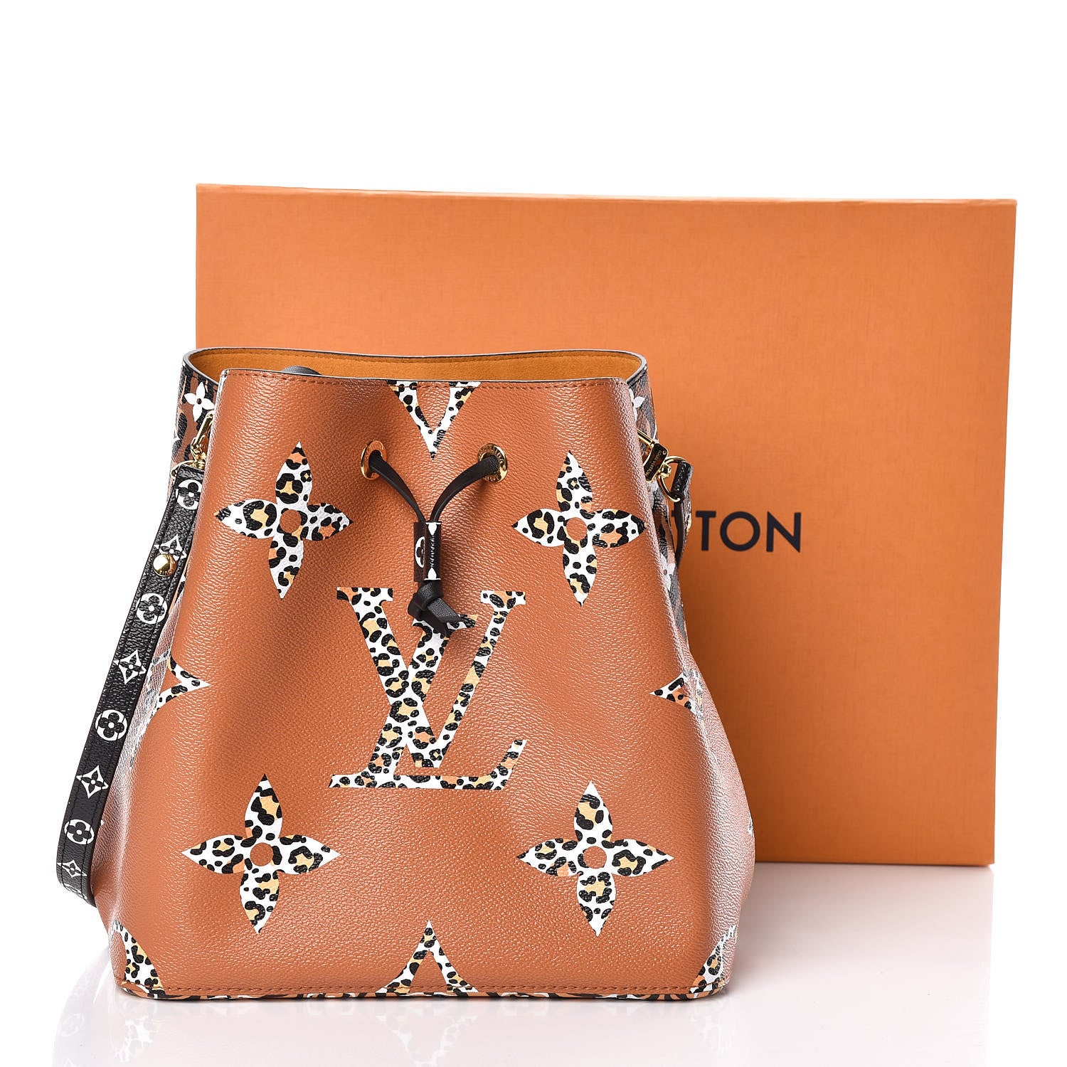 Louis Vuitton Monogram Giant Jungle NéoNoé Caramel 9 of 9
