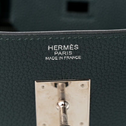 Hermes Togo Birkin 30 Vert Cypress 6 of 20