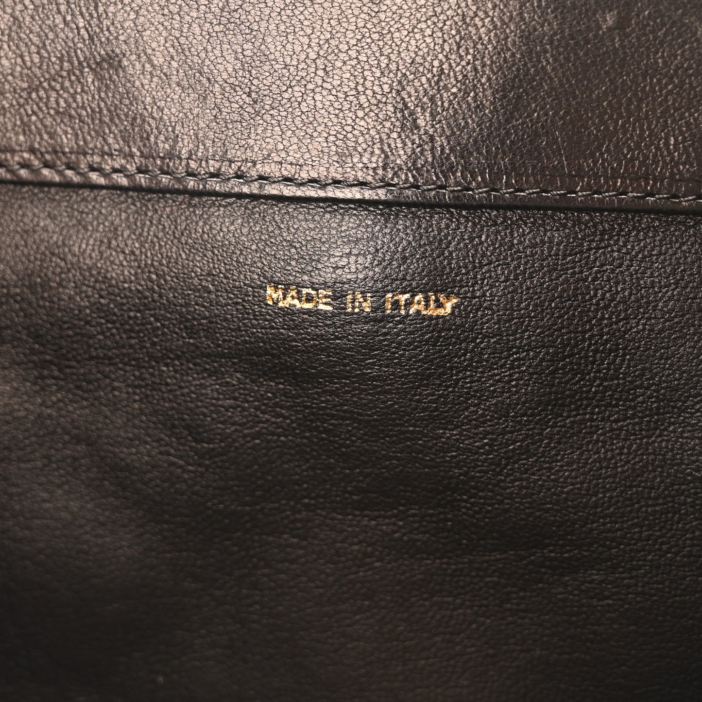 Lambskin Quilted Octagon Flap Black