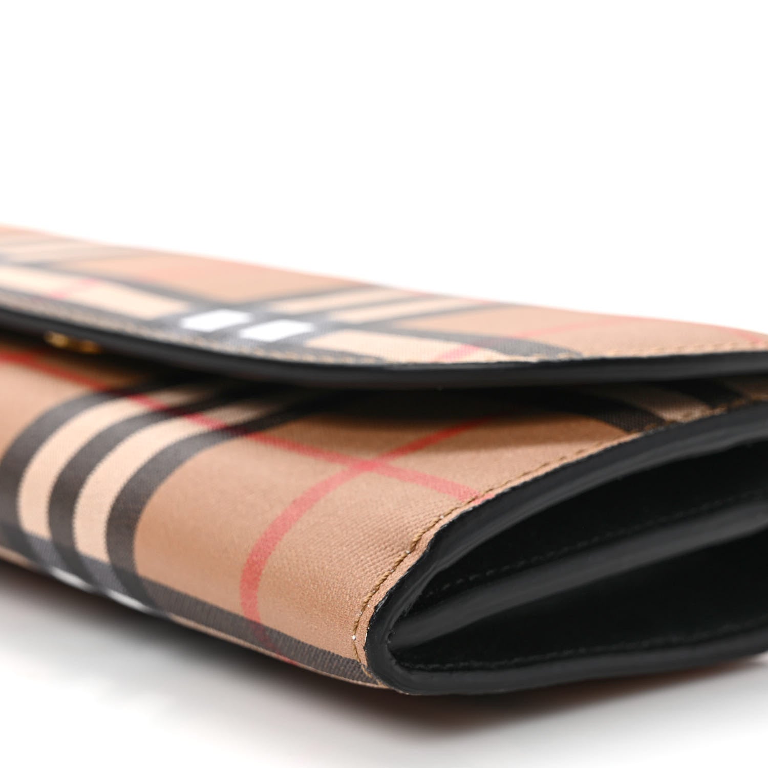 Burberry Vintage Check Halton Wallet Black 8 of 8