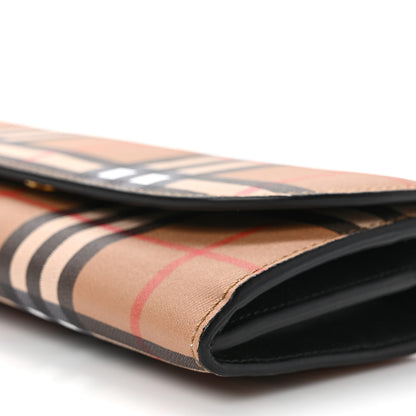 Burberry Vintage Check Halton Wallet Black 8 of 8