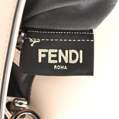 Fendi Vitello Dolce Lace Up Baguette Camelia 7 of 11