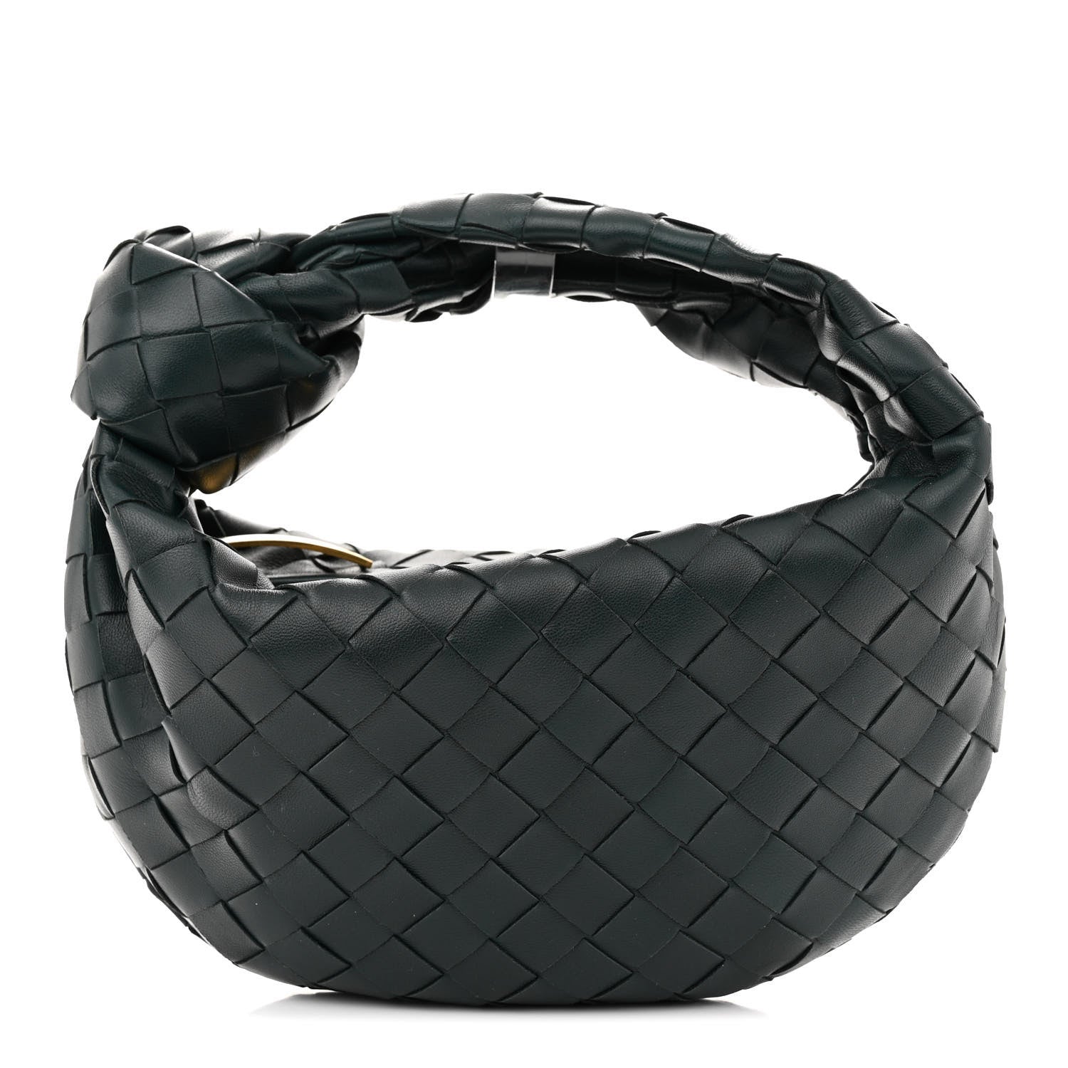 Bottega Veneta Nappa Intrecciato Mini Jodie Dark Moss 1 of 10