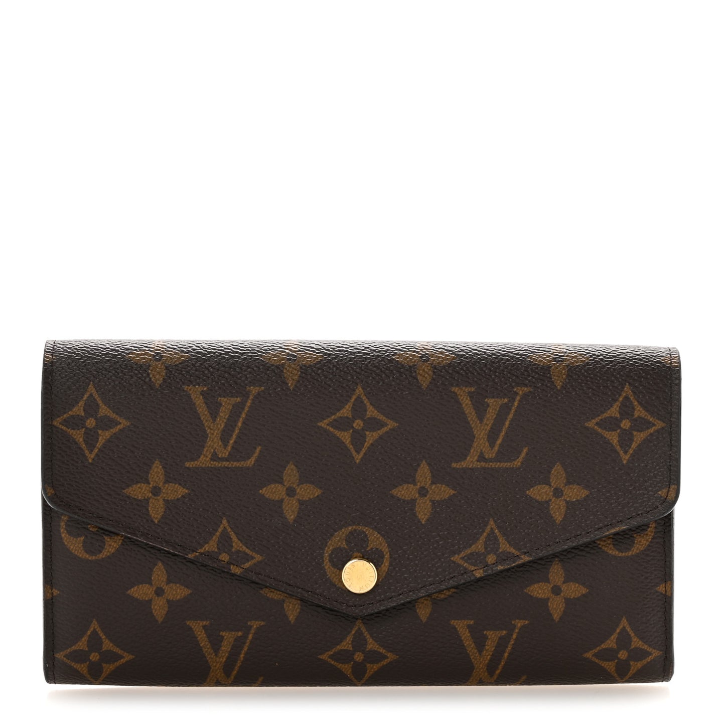 Monogram Sarah Wallet NM Coquelicot