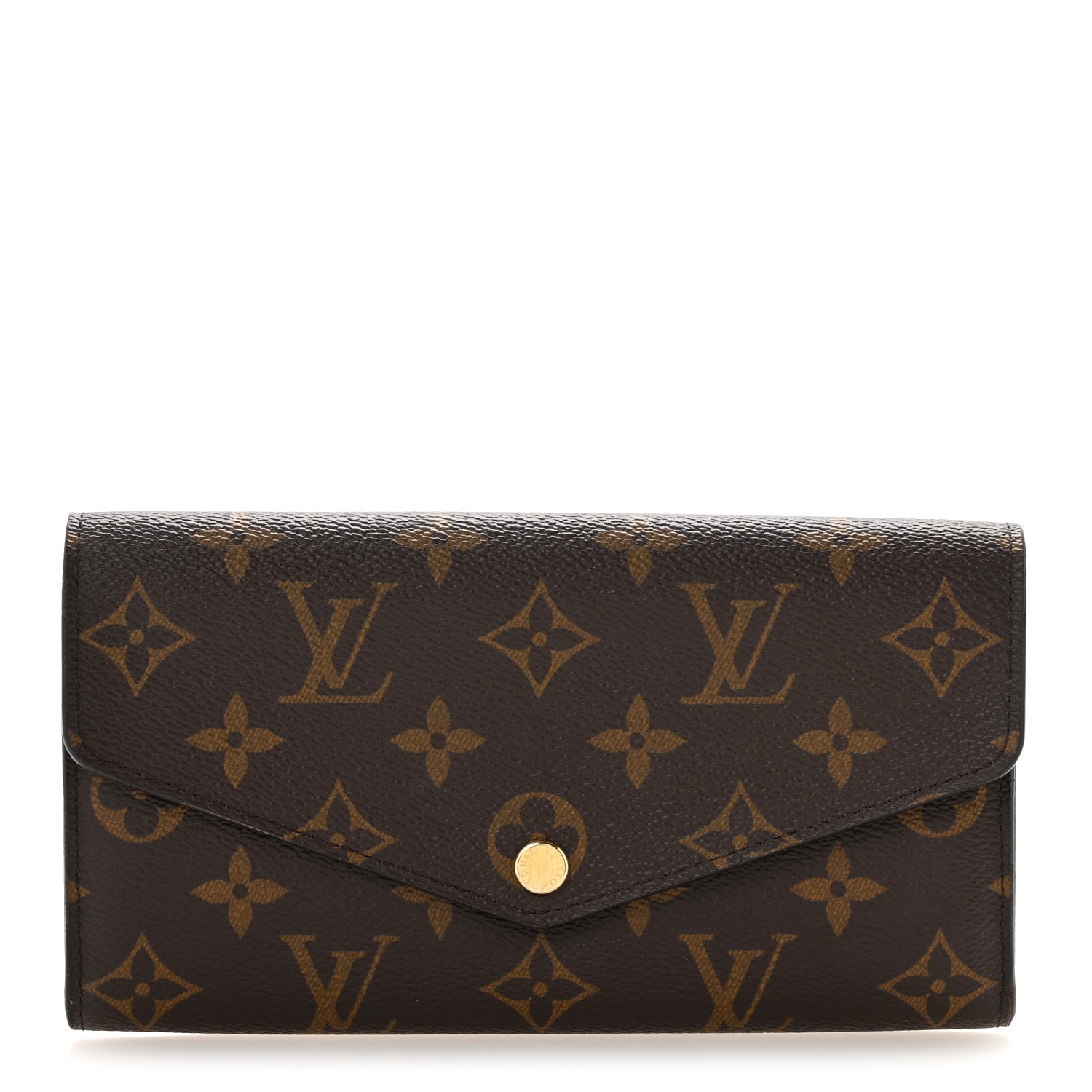 Louis Vuitton Monogram Sarah Wallet NM Coquelicot 1 of 7