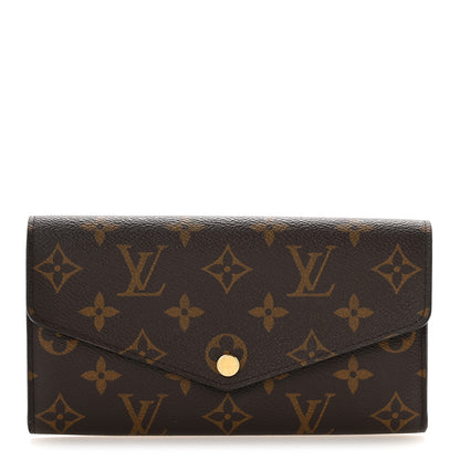 Louis Vuitton Monogram Sarah Wallet NM Coquelicot 1 of 7