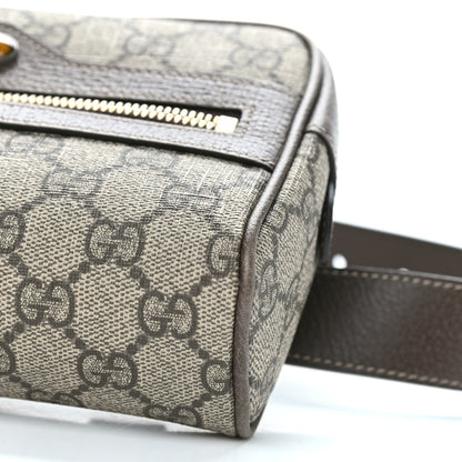 Gucci GG Supreme Monogram Web Small Ophidia Belt Bag 85 34 Dark Brown 9 of 9