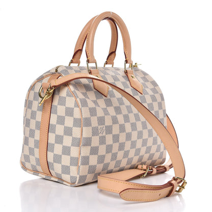 Louis Vuitton Damier Azur Speedy Bandouliere 25 3 of 8