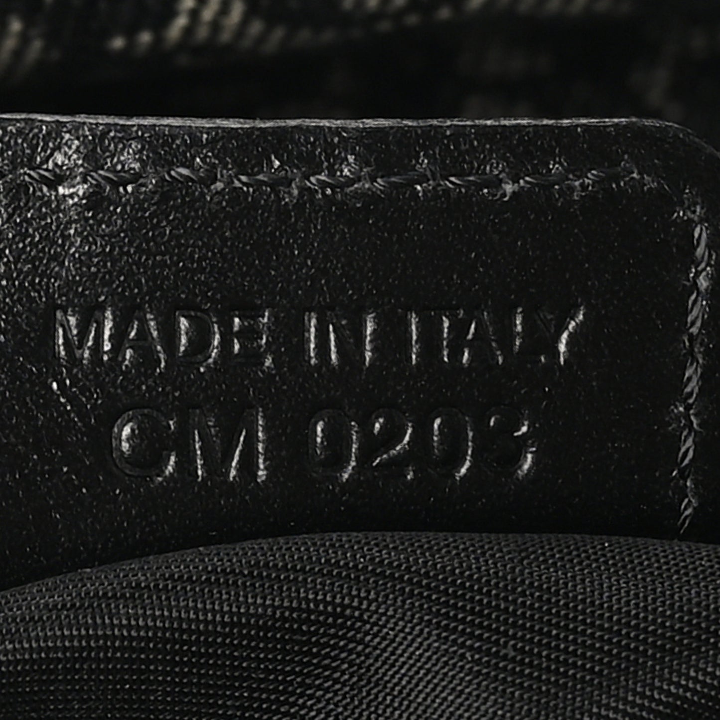 Monogram Saddle Bag Blue