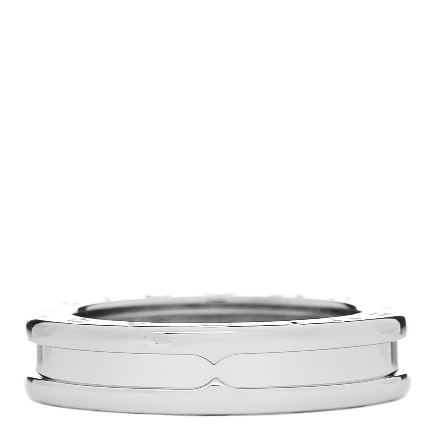 18K White Gold B.Zero1 One-Band Ring 52 6