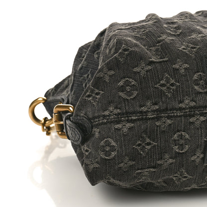 Louis Vuitton Denim Neo Cabby MM Black 8 of 13