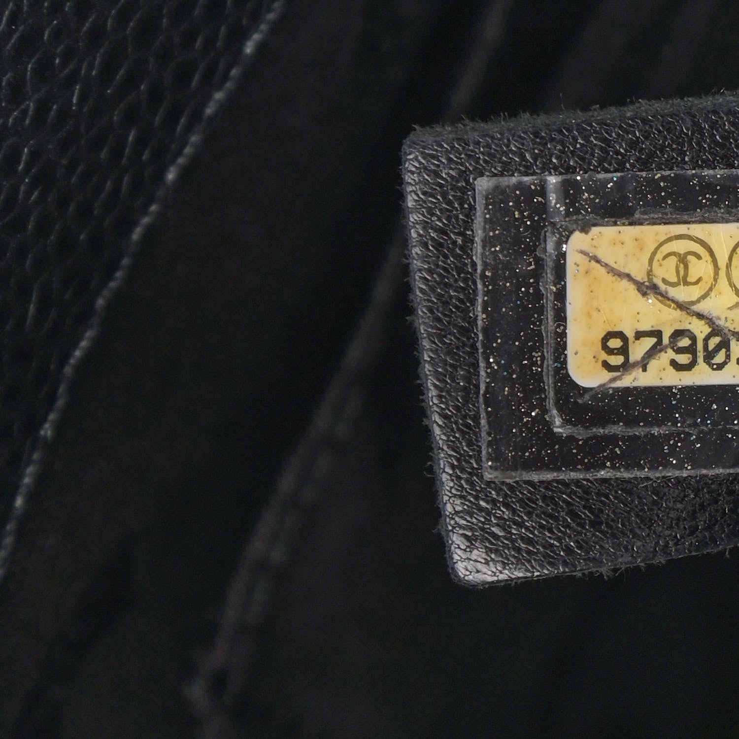 Chanel Caviar CC Timeless Tote Black 7 of 11