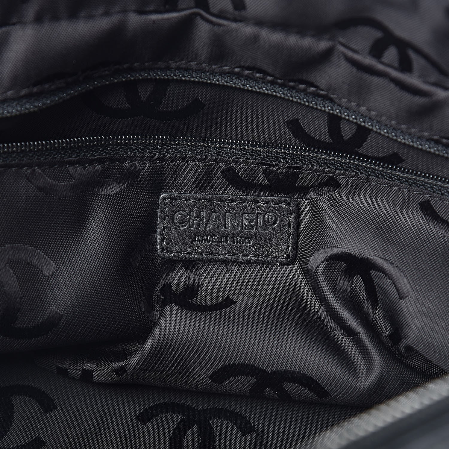 Chanel Jersey Quilted Chocolate Bar Shoulder Bag Black 6 of 15