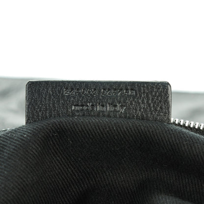 Saint Laurent Calfskin Canvas Large Muse Two Black 7 of 7