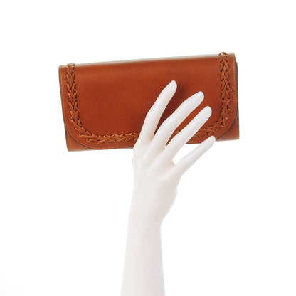 Chloe Calfskin Hudson Long Wallet Caramel 2 of 8