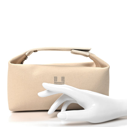 Hermes Canvas Small Bride-A-Brac Pouch Natural 2 of 6
