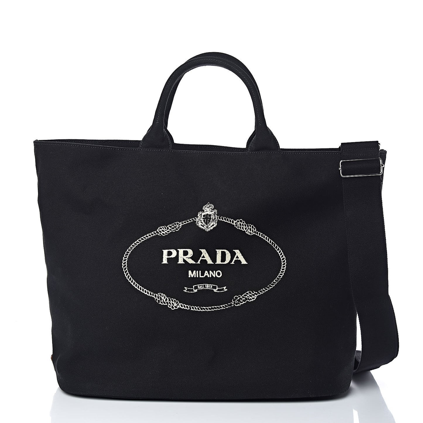 Canapa Logo Bucket Tote Black