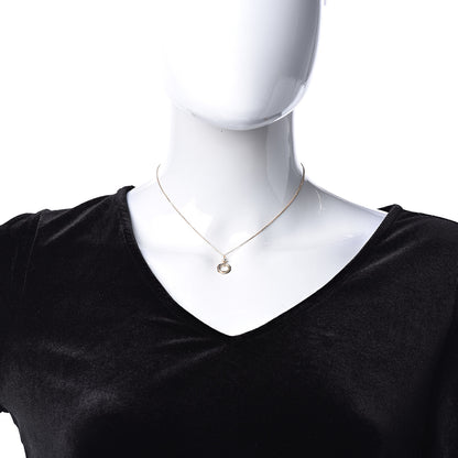 Cartier 18K Pink Yellow White Gold Diamond Trinity Pendant Necklace 2 of 6