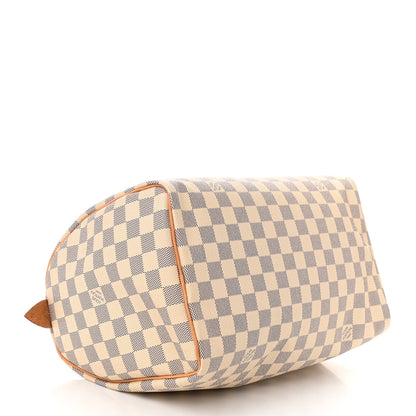 Louis Vuitton Damier Azur Speedy 30 4 of 10