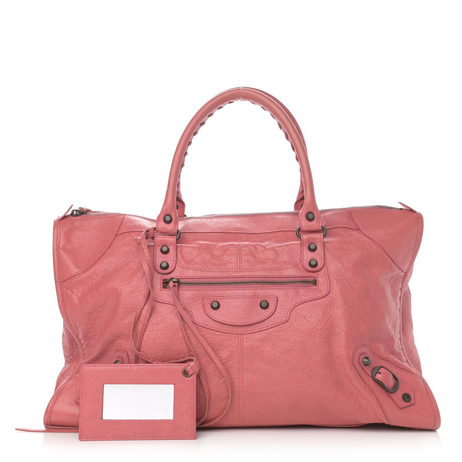 Balenciaga Agneau Classic Hardware Work Rose Bombon Raspberry 1 of 13