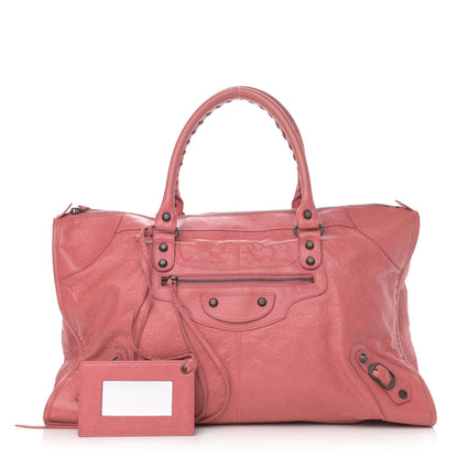 Balenciaga Agneau Classic Hardware Work Rose Bombon Raspberry 1 of 13