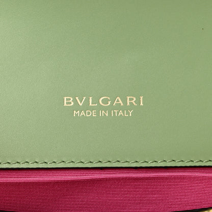 Bulgari Calfskin Serpenti Forever Small Crossbody Bag Green 6 of 9