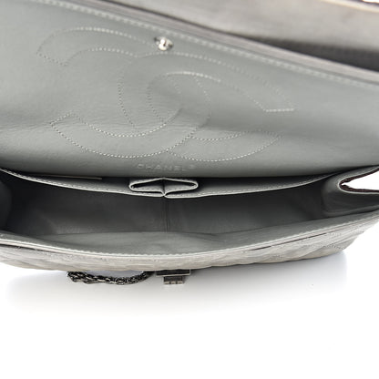 Chanel Caviar Iridescent Calfskin 2.55 Reissue 227 Flap Brown Grey 5 of 20