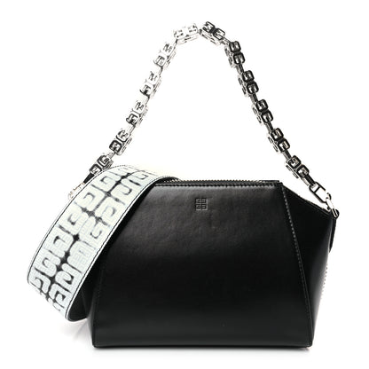 Givenchy X CHITO Box Calfskin 4G Printed XS Graffiti Antigona Black White 1 of 8